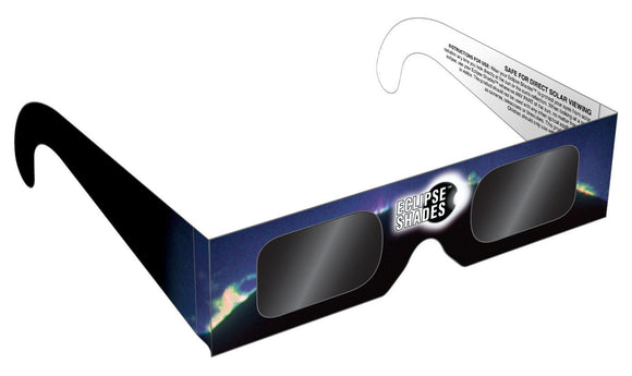 Eclipse Glasses - ISO and CE Certified Safe Solar Eclipse Shades - Viewer and filters (5 Pack)