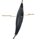 Beebang 2.5mm Headset Corded Telephone Headset with Noise Cancelling Microphone for Desk Phone Yealink AVAYA Cisco Panasonic Polycom Ericsson-LG