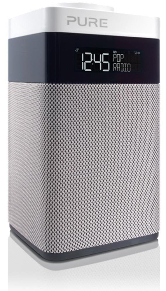 Pure Pop Midi Portable Digital FM/DAB+/DAB Digital Radio - DAB Radio with Bluetooth Music Streaming, 20 Station Pre-Sets and Alarms - Graphite