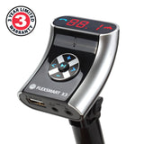 GOgroove FlexSMART X3 Mini Bluetooth FM Transmitter with Hands-free Calling , Audio Playback and USB Charging - Works with Apple iPhone , Android , Tablets , MP3 Players and more Bluetooth Devices