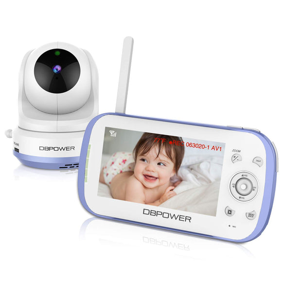 DBPOWER Video Baby Monitor with 4.3