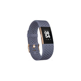 Fitbit Charge 2 Activity Tracker with Wrist Based Heart Rate Monitor - Grey-Blue Gold/Small