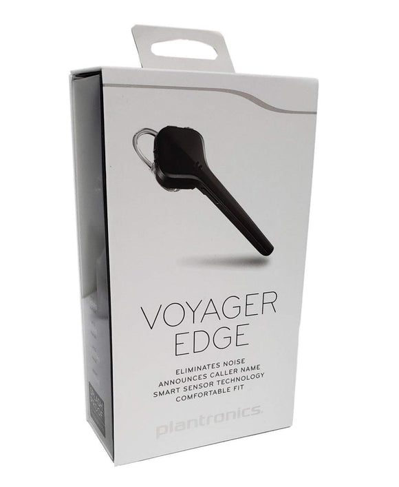 Plantronics Voyager Edge Bluetooth Headset - Retail Packaging - Black