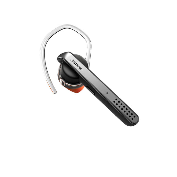 Jabra Talk 45 Mono Wireless Bluetooth Portable Headset for Calls and One Touch Voice Assistant - Silver
