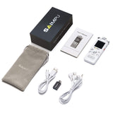 Voice Recorder-16GB Voice Activated Recorder with Variable Speed Playback,Sound Recorder Built in Ultra-sensitive Microphones and MP3 Player,Digital Voice Recorder for Lectures and Meetings