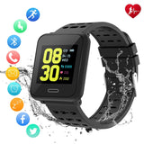 Fitness Tracker, Winzwon Smart Watch Activity Tracker with Heart Rate Blood Pressure and Sleep Monitor, Waterproof Touch Screen and Wristband Sports Watch with Calorie Counter, Pedometer for Women Men