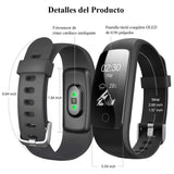 AndThere Fitness Tracker Heart Rate Monitor Bluetooth Smart Watch Activity Tracker Waterproof Wrist Pedometer Step Tracker Calorie Counter Sleep Monitor Health Bracelet for Android and iOS Smartphone