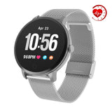 YoYoFit Edge Smart Watch, Heart Rate Monitor Fitness Tracker Watch with Step Counter Sleep Monitor,1.3" Color Screen Activity Tracker Pedometer Watch, Great Fitness Tracker Silver