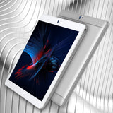 Dragon Touch 10 Inch Tablet, 2GB RAM 16GB ROM Storage, Quad-Core Processor, 10.1 IPS HD Display, Micro HDMI, Android Tablets 5G Wi-Fi, Metal Body - K10 Silver