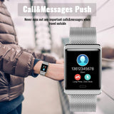 Smart Watch, CanMixs Fitness Tracker CM11 Smart Bracelet Fitness Watch Heart Rate Monitor SMS&SNS Reminder,IP68 Waterproof Sleep Monitor Pedometer Stopwatch Smartwatch for Women Men iOS Android Silver