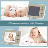 Wellcare Baby Monitor -Video Baby Monitor with 3.5" LCD Screen, Digital Camera, Infrared Night Vision, Two-Way Talk Back, Lullabies, Temperature Monitoring, Long Range Baby Monitors with Camera and Audio