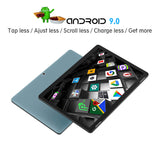 10 Inch Tablet PC Android 9.0 - HAOQIN H10 32GB ROM 2GB RAM Quad Core IPS HD Display Support Bluetooth WiFi Stereo Speakers Dual Cameras Google Certified (Blue)