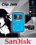 SanDisk SDMX26-008G-G46B 8GB Clip Jam MP3 Player (Blue)