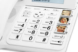 GEEMARC AMPLIDECT COMBI 295- Amplified Double Corded and Cordless Telephone with Answering Machine- White- UK Version