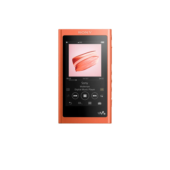 Sony NW-A55L 16GB Walkman Hi-Res Portable Digital Music Player with Touch Screen, S-Master HX and DSEE-HX - Red