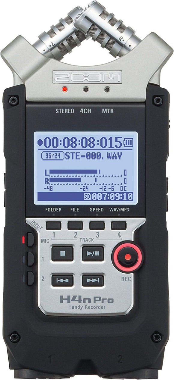 Zoom H4N PRO Digital Multitrack Recorder Earplug, 6 cm, Black