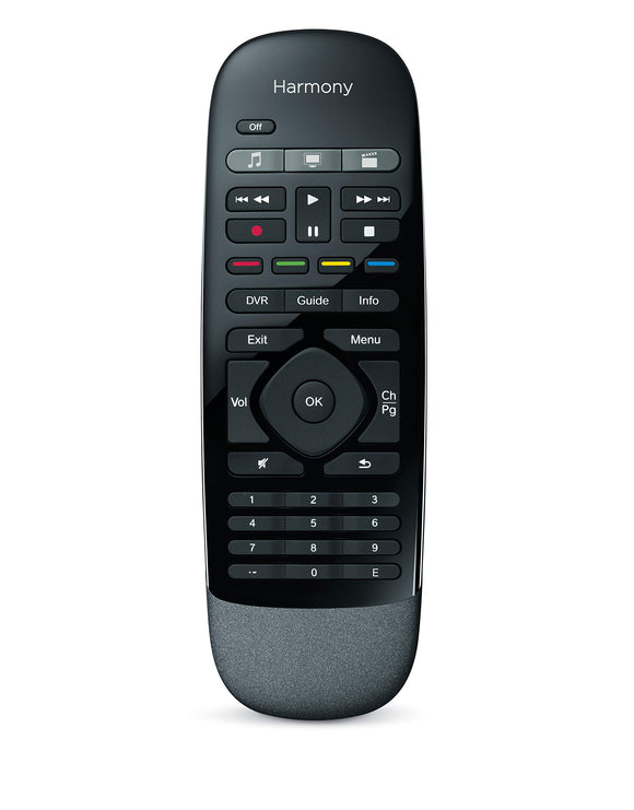 Logitech Harmony Smart Control with Smartphone App and Simple All in One Remote - Black