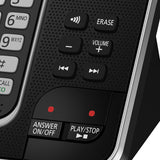 Panasonic KX-TGD323EB Cordless Home Phone with Nuisance Call Blocker and Digital Answering Machine - Pack of 3