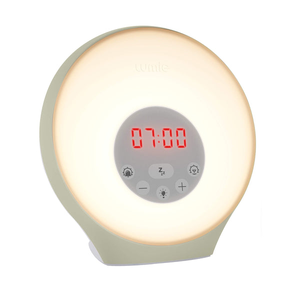 Lumie Sunrise Alarm - Sunrise Wake-up Alarm, Sunset Sleep Feature, Sounds & Mood Lighting