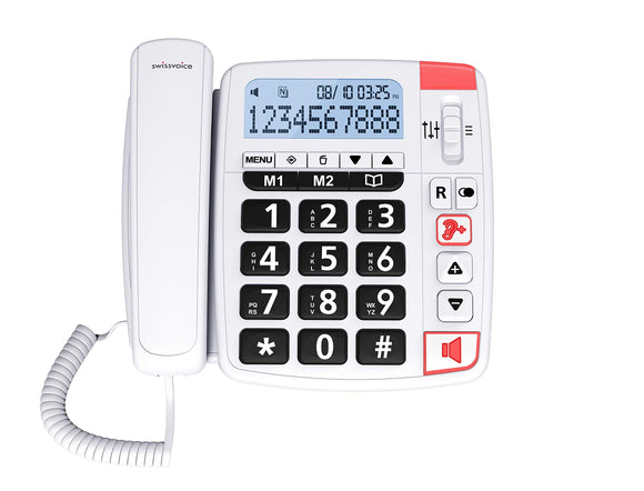 Swissvoice Xtra 1150 Amplified Big Button Telephone with Large Display