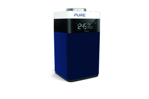Pure Pop Midi S Portable FM/DAB+/DAB Digital Radio - DAB Radio with Bluetooth Music Streaming, Dual Alarms and Kitchen Timer - Blue