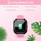 YoYoFit Dream Full Touch Screen Fitness Tracker Smart Watch for Women Kids,Waterproof Sport Watch Activity Tracker with Heart Rate Sleep Monitor Pedometer Watch Step Calorie Counter for IOS Android