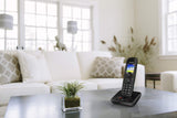 Panasonic KX-TGH723EB Digital Cordless Telephone with Automated Call Block, Enhanced Volume and Answering Machine