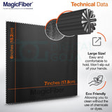 MagicFiber Microfiber Cleaning Cloths, 6 PACK