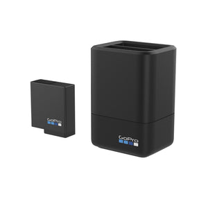 Dual Battery Charger + Battery (HERO6 Black/HERO5 Black/HERO 2018) (GoPro Official Accessory)