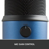 Logitech Blue Microphones Yeti USB Microphone for Recording and Streaming on PC and Mac, Game Streaming, Skype Calls, Youtube Streaming, Plug and Play, Midnight Logitech Blue Microphones