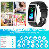 Smart watch Fitness Tracker,Waterproof Sports Watch Activity Tracker Smart Bracelet with Heart Rate Blood Pressure Sleep Monitor pedometer Smart Wristband Compatible with iOS Android for Men Women