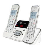 Geemarc Amplidect295 TWIN PACK -Amplified Cordless Twinpack Telephones with  Integral Answering Machine and Caller ID- UK Version