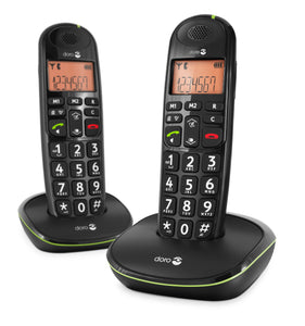 DORO Telephone DECT PhoneEasy 100w Duo - Black