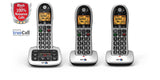 BT 4600 Big Button Advanced Call Blocker Cordless Home Phone with Answer Machine (Trio Handset Pack)