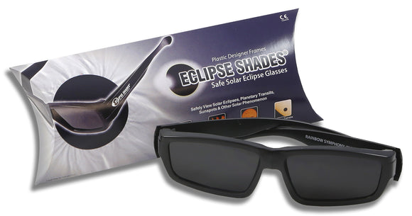 Plastic Eclipse Glasses - Eclipse Shades - with 2 Bonus Pair of Our Paper Eclipse Glasses! As we Always say