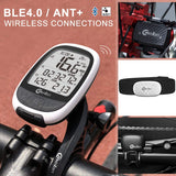 MEILAN® GPS Core Wireless Bike Computer M2 Cycle Computer Bluetooth ANT+ Connect Support HR Monitor Power Meter Speed Cadence Sensor