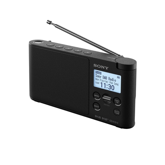 Sony XDR-S41D Portable DAB/DAB+ Wireless Radio with LCD Display - Black
