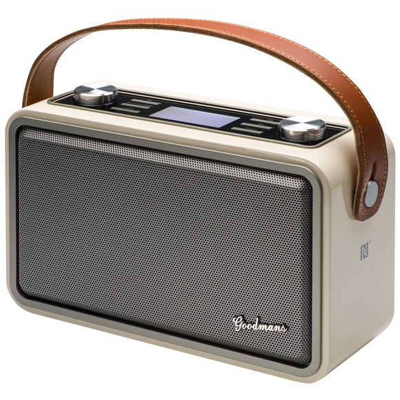 Goodmans Heritage Portable Stereo (Digital Audio Broadcast (DAB),MP3 Playback,Bluetooth Pairing)