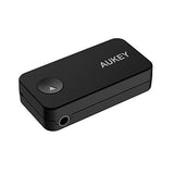 AUKEY Bluetooth Receiver, Portable Wireless Audio Receiver Car Kit with Hands-Free Calling for Home Stereos & Car Audio Systems