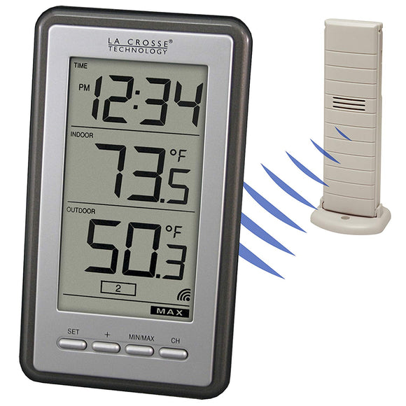 la-crosse-technology-indoor-outdoor-temperature-digital-thermometer-weather-station image no. 1 buy in Dubai from Astronom at best price shipping worldwide by La Crosse Tehnology